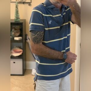 Vintage Abercrombie & Fitch of New York Icon Signature Muscle Polo Shirt
